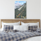 Mount Rainier National Park Schitterend Kloof Canvas Afdruk (Insitu (Slaapkamer))