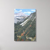 Mount Rainier National Park Schitterend Kloof Canvas Afdruk (Voorkant)