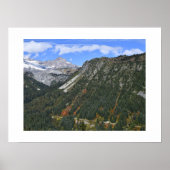 Mount Rainier National Park Schitterend Kloof Poster (Voorkant)
