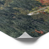 Mount Rainier National Park Schitterend Kloof Poster (Hoek)