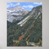 Mount Rainier National Park Schitterend Kloof Poster (Voorkant)