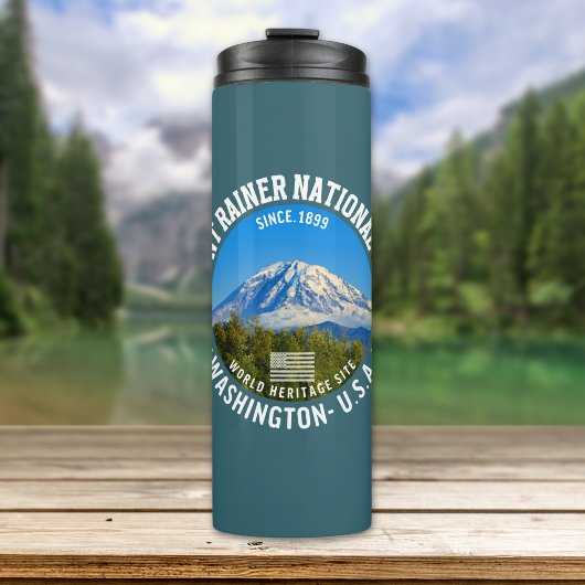 Mount Rainier National Park Travel Thermosbeker