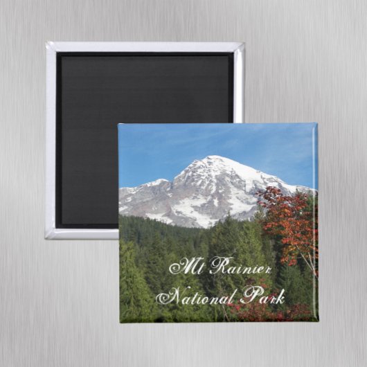 Mount Rainier National Park Uitzicht Magneet