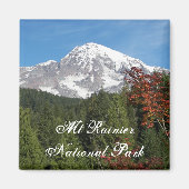 Mount Rainier National Park Uitzicht Magneet (Voorkant)
