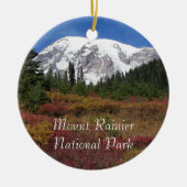 Mount Rainier National Park Vakantie Keramisch Ornament (Voorkant)