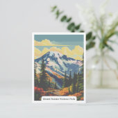 Mount Rainier National Park, Verenigde Staten Briefkaart (Staand voorkant)