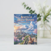 Mount Rainier National Park VS Briefkaart (Staand voorkant)