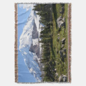 Mount Rainier National Park, WA. Spray Park Deken (Voorkant Verticaal)