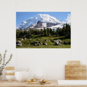 Mount Rainier National Park, WA. Spray Park Poster (Keuken)