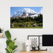 Mount Rainier National Park, WA. Spray Park Poster (Thuiskantoor)