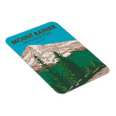 Mount Rainier National Park Washington  Magneet (Rechterzijde)