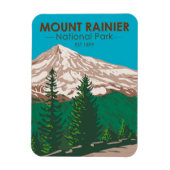 Mount Rainier National Park Washington Magneet (Verticaal)