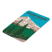 Mount Rainier National Park Washington  Magneet (Linkerzijde)