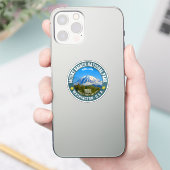 Mount Rainier National Park – Washington Mountain Sticker (Telefoon)