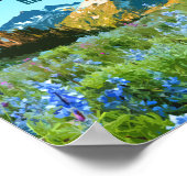 Mount Rainier National Park Washington  Poster (Hoek)