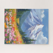 Mount Rainier National Park | Washington Reis Legpuzzel (Horizontaal)