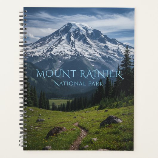 Mount Rainier National Park | Washington Reizen Planner (Voorkant)