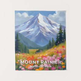 Mount Rainier National Park | Washington Reizen Wandkleed
