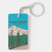 Mount Rainier National Park Washington Sleutelhanger (achterkant)