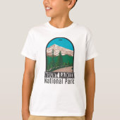 Mount Rainier National Park Washington  T-S T-shirt (Voorkant)