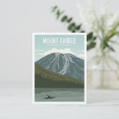 Mount Rainier National Park Washington Travel Briefkaart (Staand voorkant)