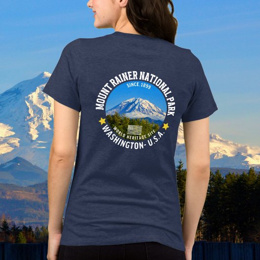 Mount Rainier National Park – Washington Tri-Blend Shirt