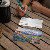 Mount Rainier National Park Waterverf Kaart