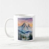 Mount Rainier National Park Waterverf schilderij Koffiemok (Links)