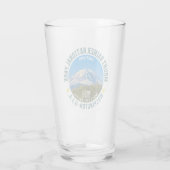 Mount Rainier National Park – Wilderness Pint Glas (Achterkant)