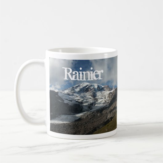 Mount Rainier, Nisqually Glacier, Mt. Rainier NP Koffiemok (Links)