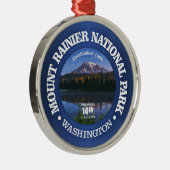 Mount Rainier NP2 Metalen Ornament (Rechts)