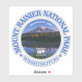 Mount Rainier NP2 Sticker (Vel)
