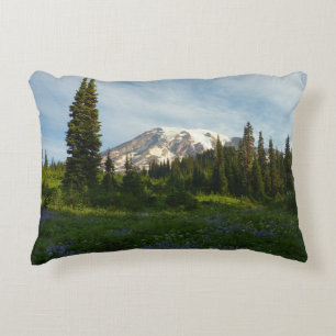 Mount Rainier Ochtendlicht Accent Kussen