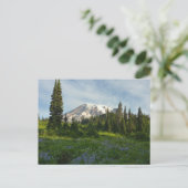 Mount Rainier Ochtendlicht Briefkaart (Staand voorkant)