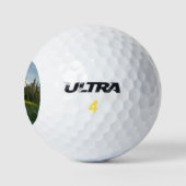 Mount Rainier Ochtendlicht Golfballen (Logo)