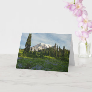Mount Rainier Ochtendlicht Kaart