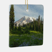 Mount Rainier Ochtendlicht Keramisch Ornament (Rechts)