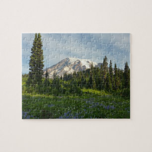 Mount Rainier Ochtendlicht Legpuzzel