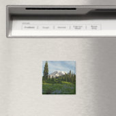 Mount Rainier Ochtendlicht Magneet (Insitu (Vaatwasser))