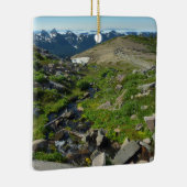 Mount Rainier Panorama Point Keramisch Ornament (Rechts)