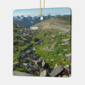 Mount Rainier Panorama Point Keramisch Ornament (Links)