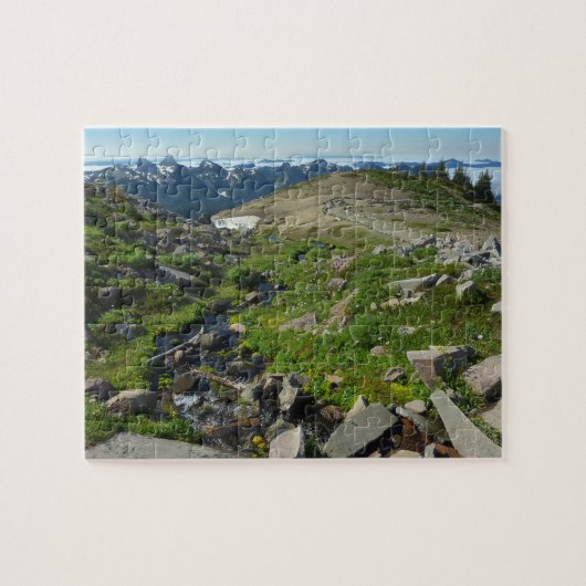 Mount Rainier Panorama Point Legpuzzel (Horizontaal)