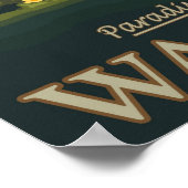 Mount Rainier - Paradise Inn Lodge - Travel Poster (Hoek)