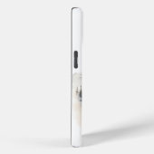 Mount Rainier PNW Waterverf landschap gepersonalis Case-Mate iPhone Case (Achterkant / Rechts)