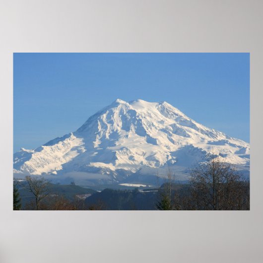 Mount Rainier Poster (Voorkant)