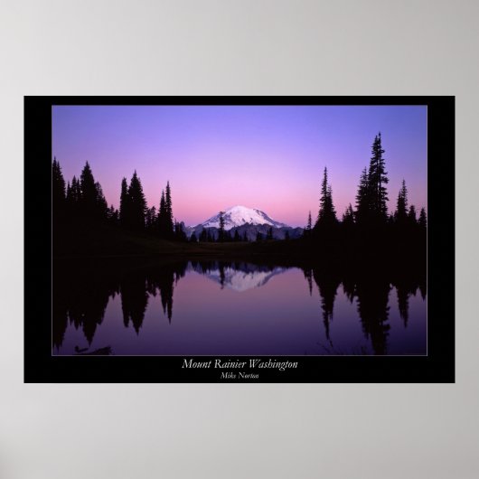 Mount Rainier Poster (Voorkant)