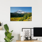 Mount Rainier Poster (Thuiskantoor)
