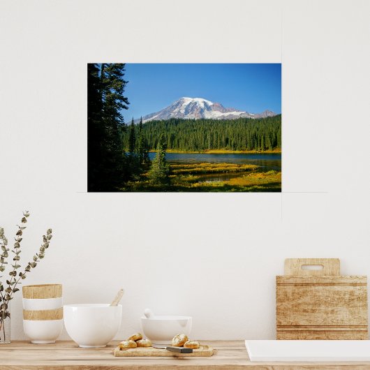 Mount Rainier Poster (Keuken)