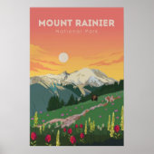 Mount Rainier Poster (Voorkant)