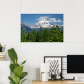 Mount Rainier Poster (Thuiskantoor)